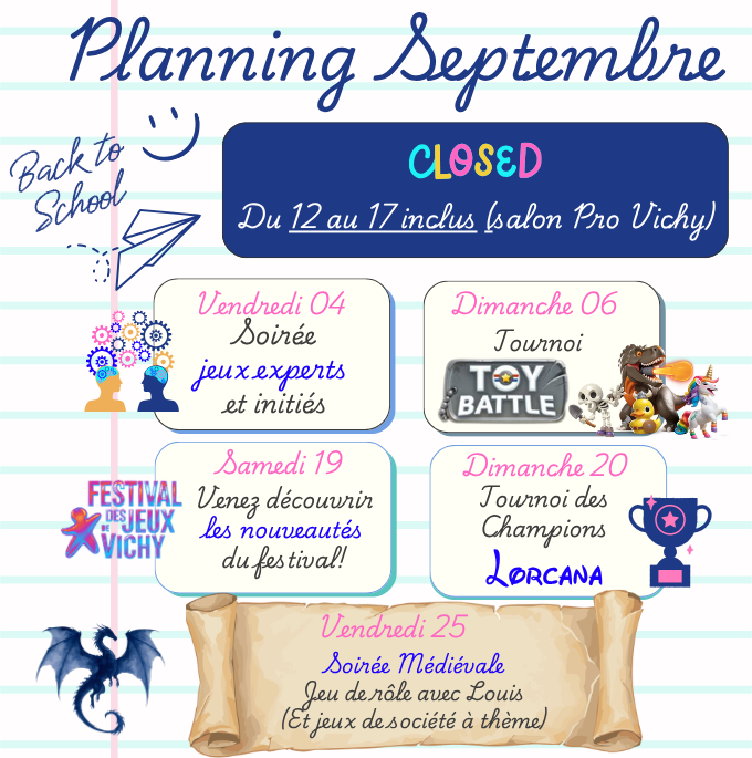 planning mensuel