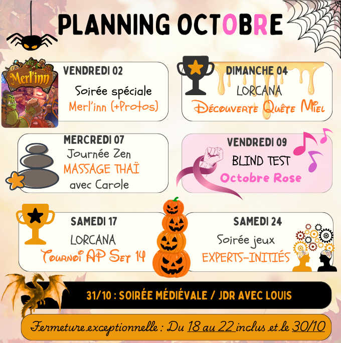 planning mensuel