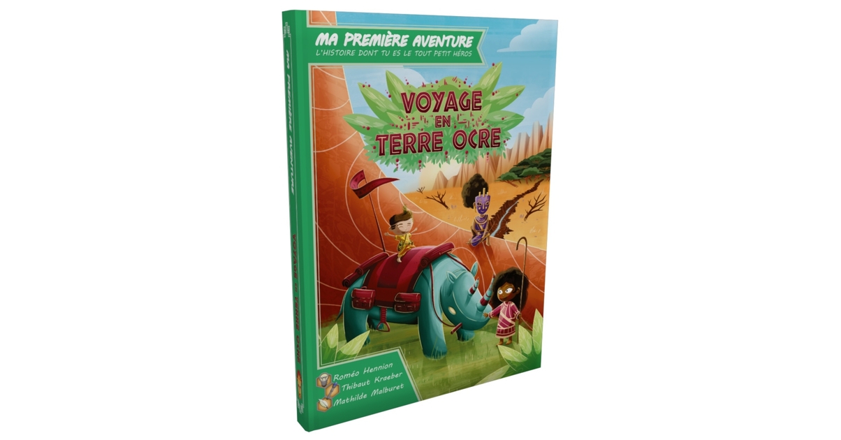 Voyage en Terre Ocre - Ma Première Aventure - Livre-Jeu dès 4 ans