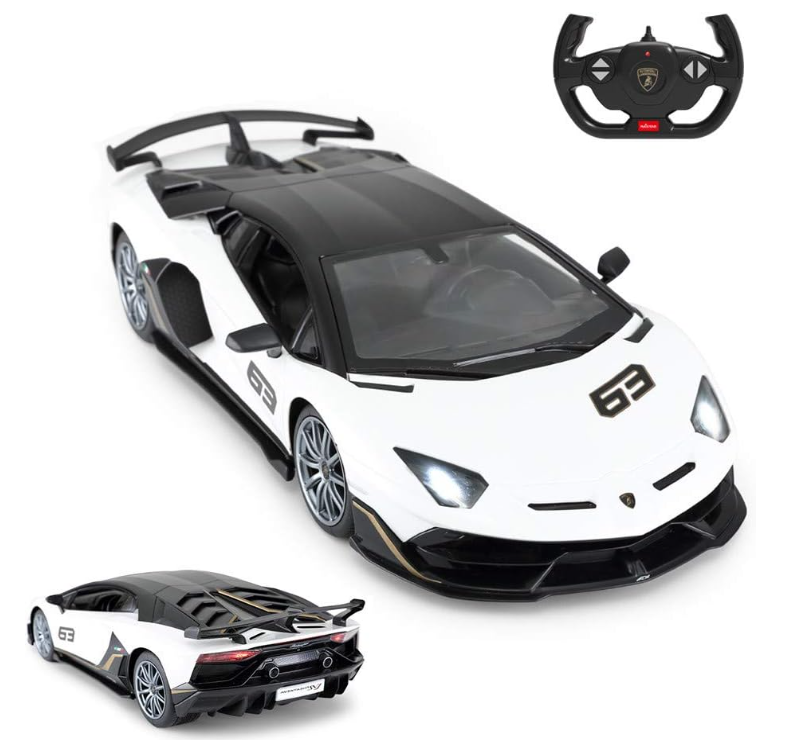 Lamborghini Aventador SVJ blanche