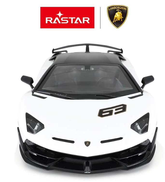 Lamborghini Aventador SVJ blanche 1
