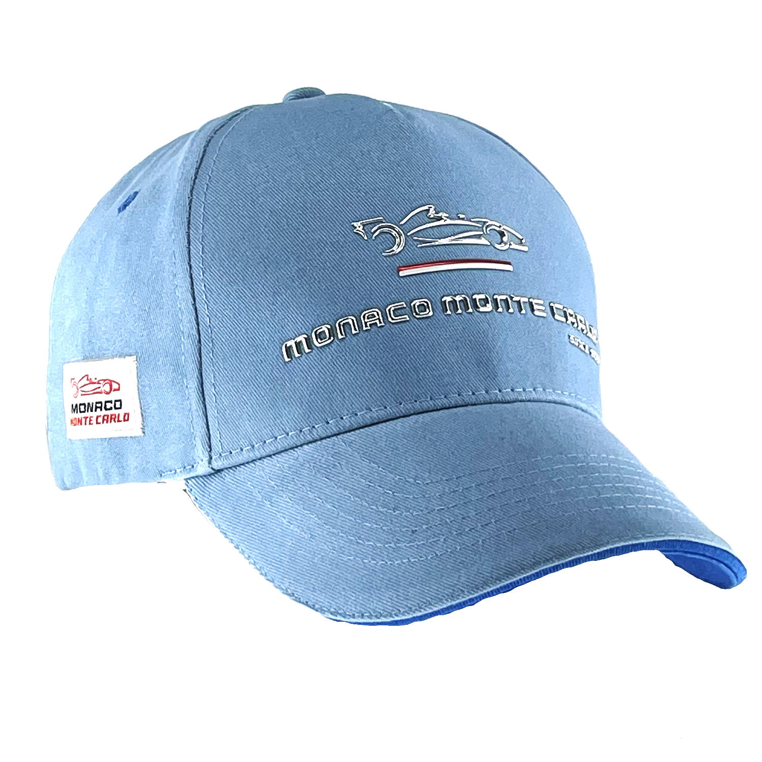 Casquette Monaco Grand Prix - City Of Racing Côte D'Azur - Bretelles Ajustables - Ivoire