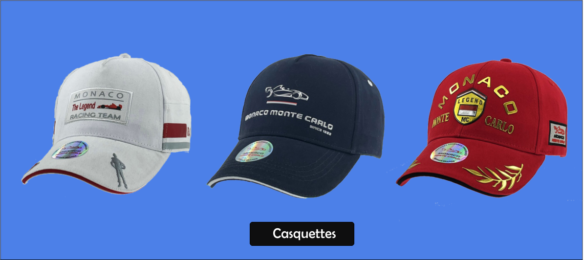 casquettes Monaco racing Collection
