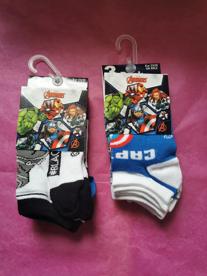 chaussettes avengers