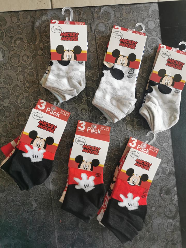 chaussettes basse mickey