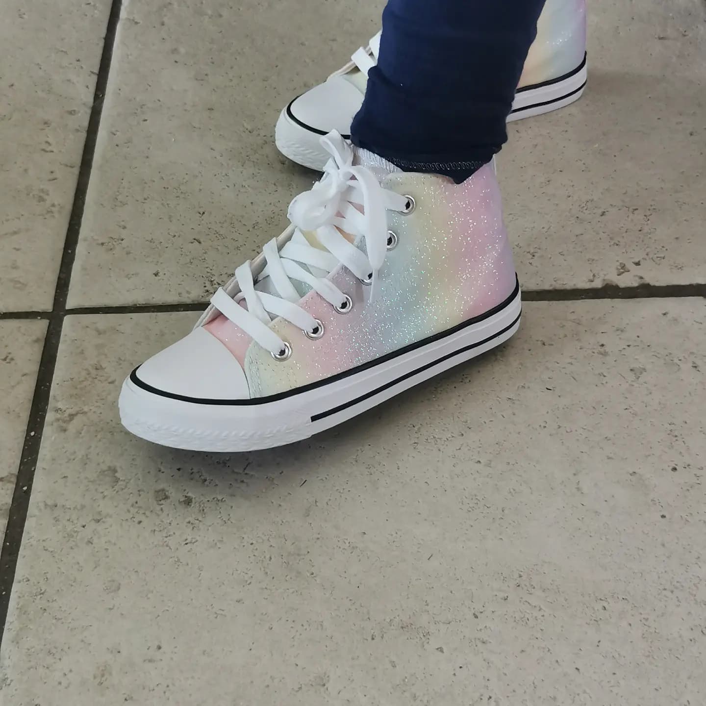 converses multicolores