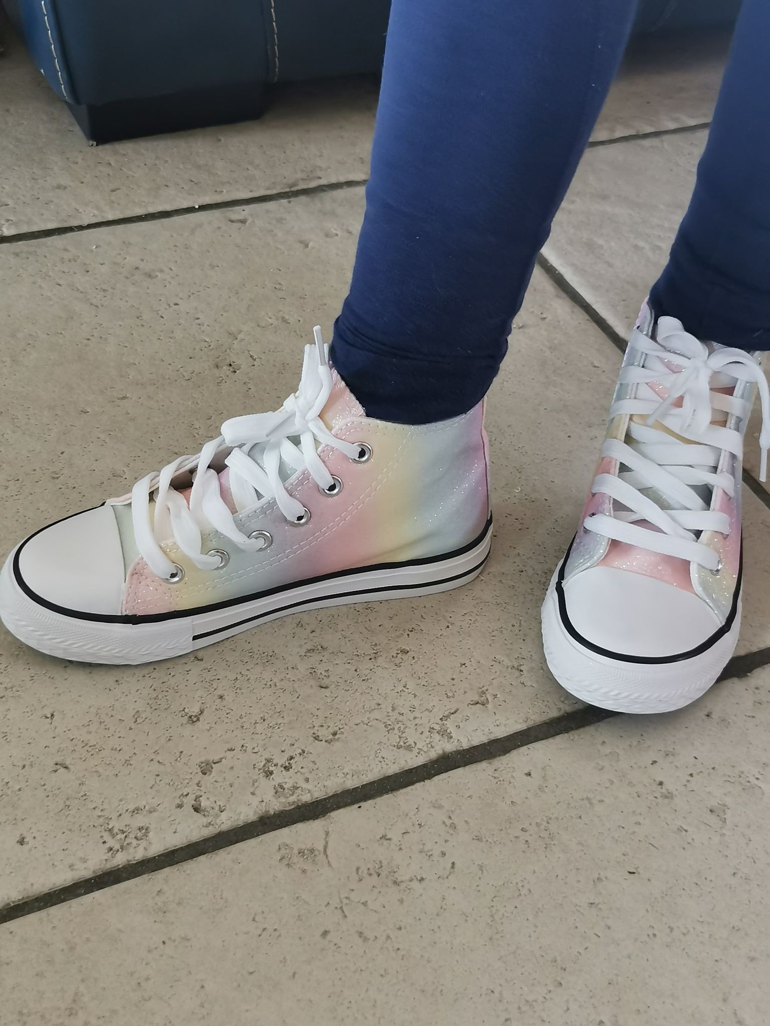 converses multicolores