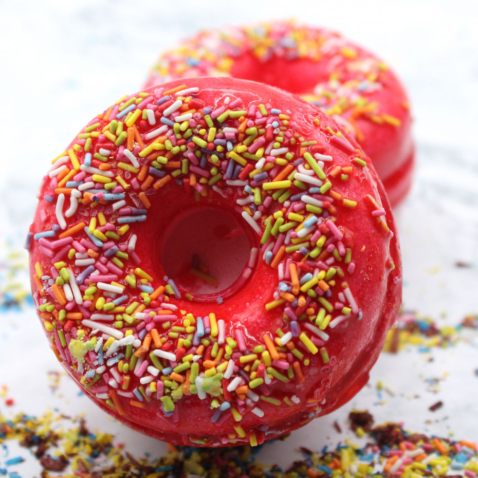 donuts-de-bain-fraise-banane