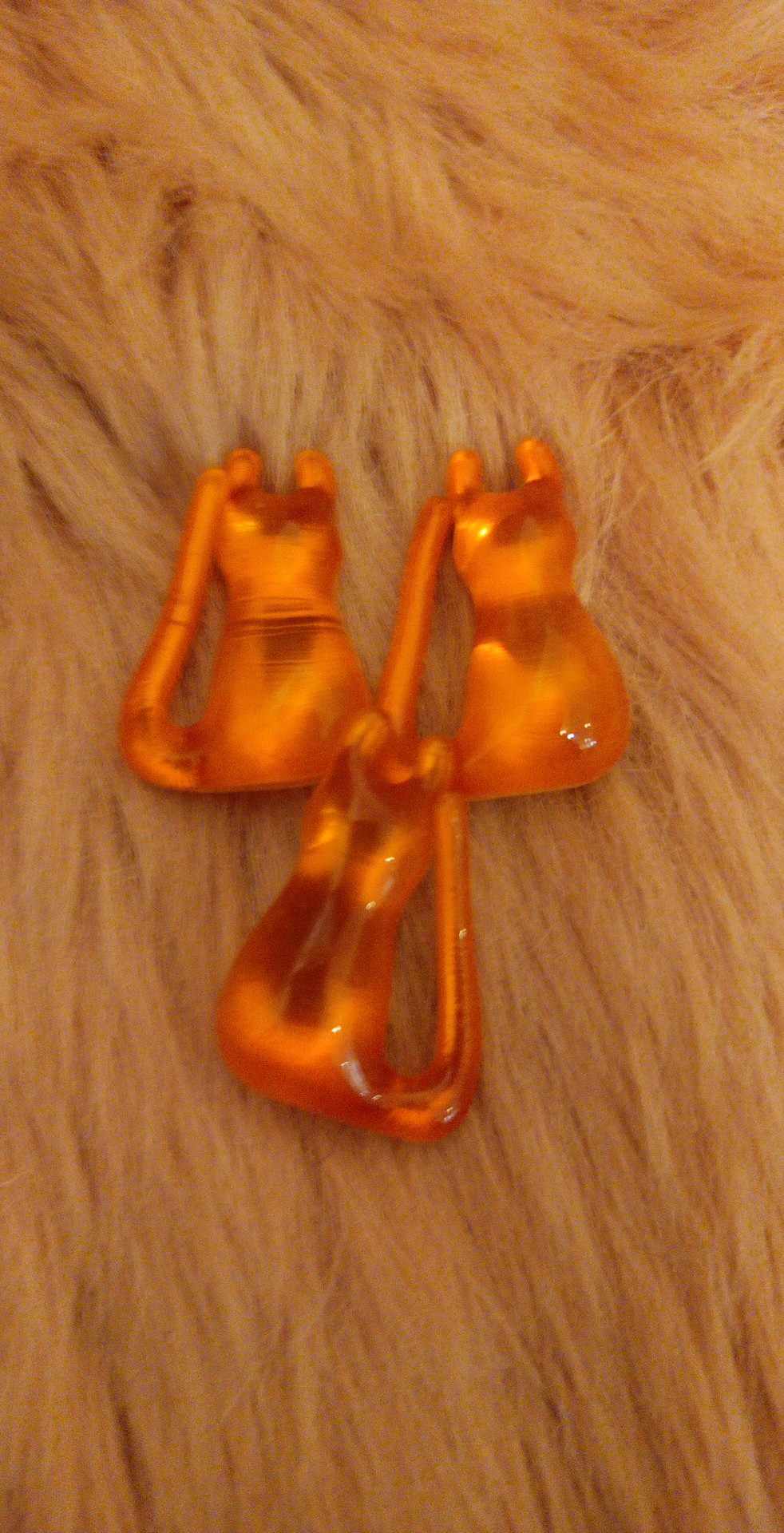 CHAT ORANGE A LA VANILLE
