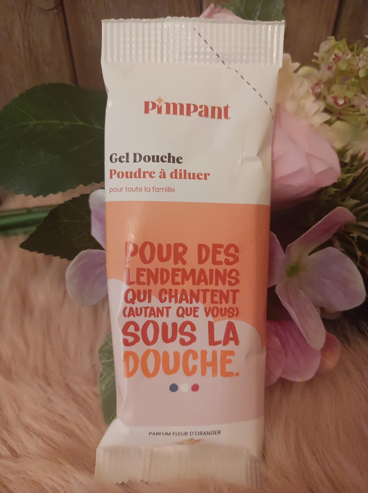 gel douche fleur d oranger
