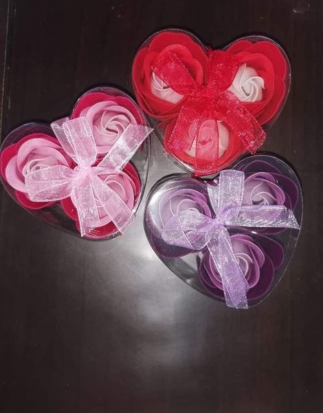 3 fleurs savons
