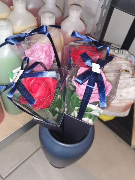1 rose savon