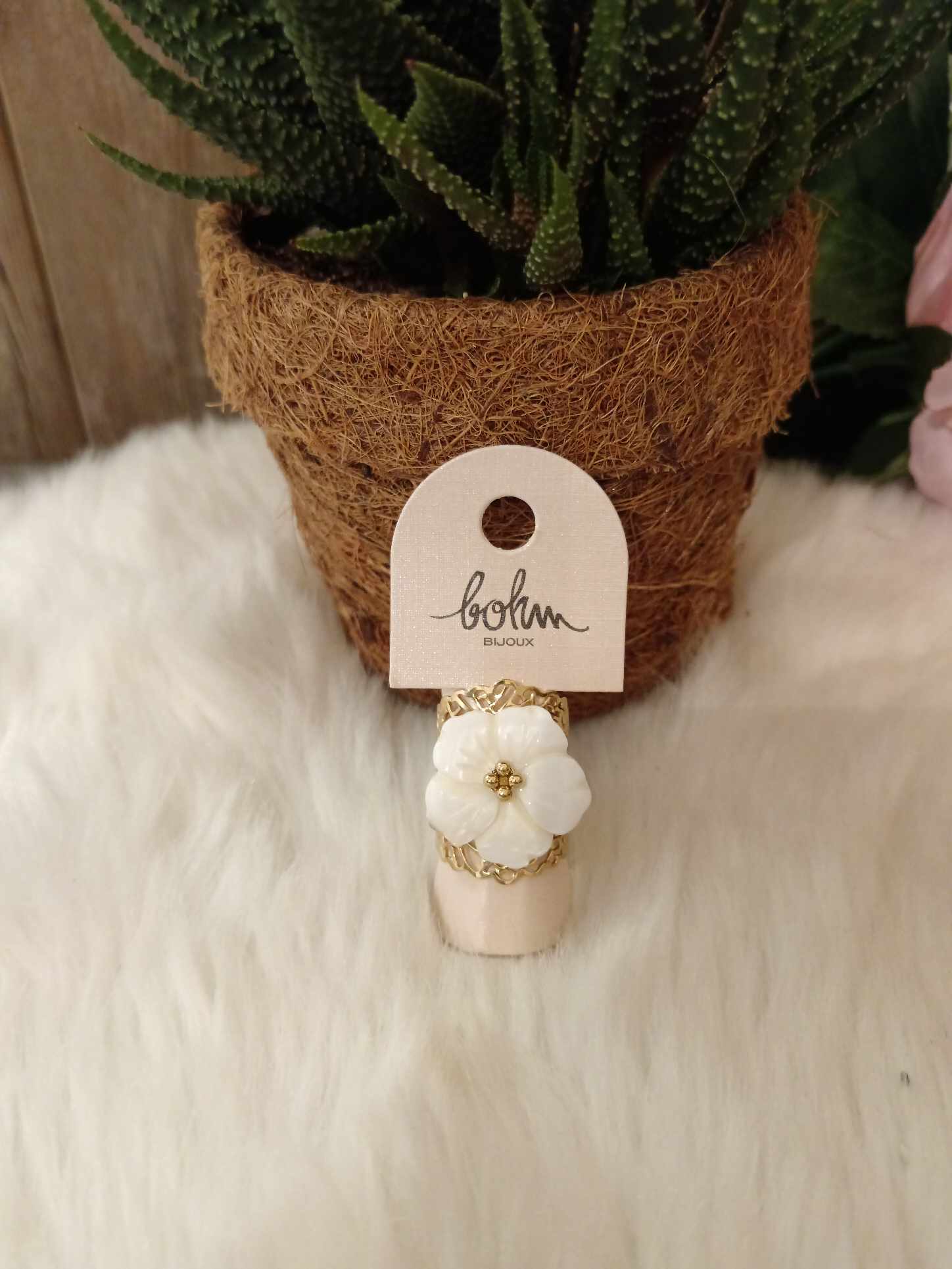 bague fleur large 1