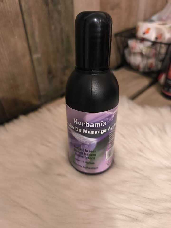 huile massage ayu