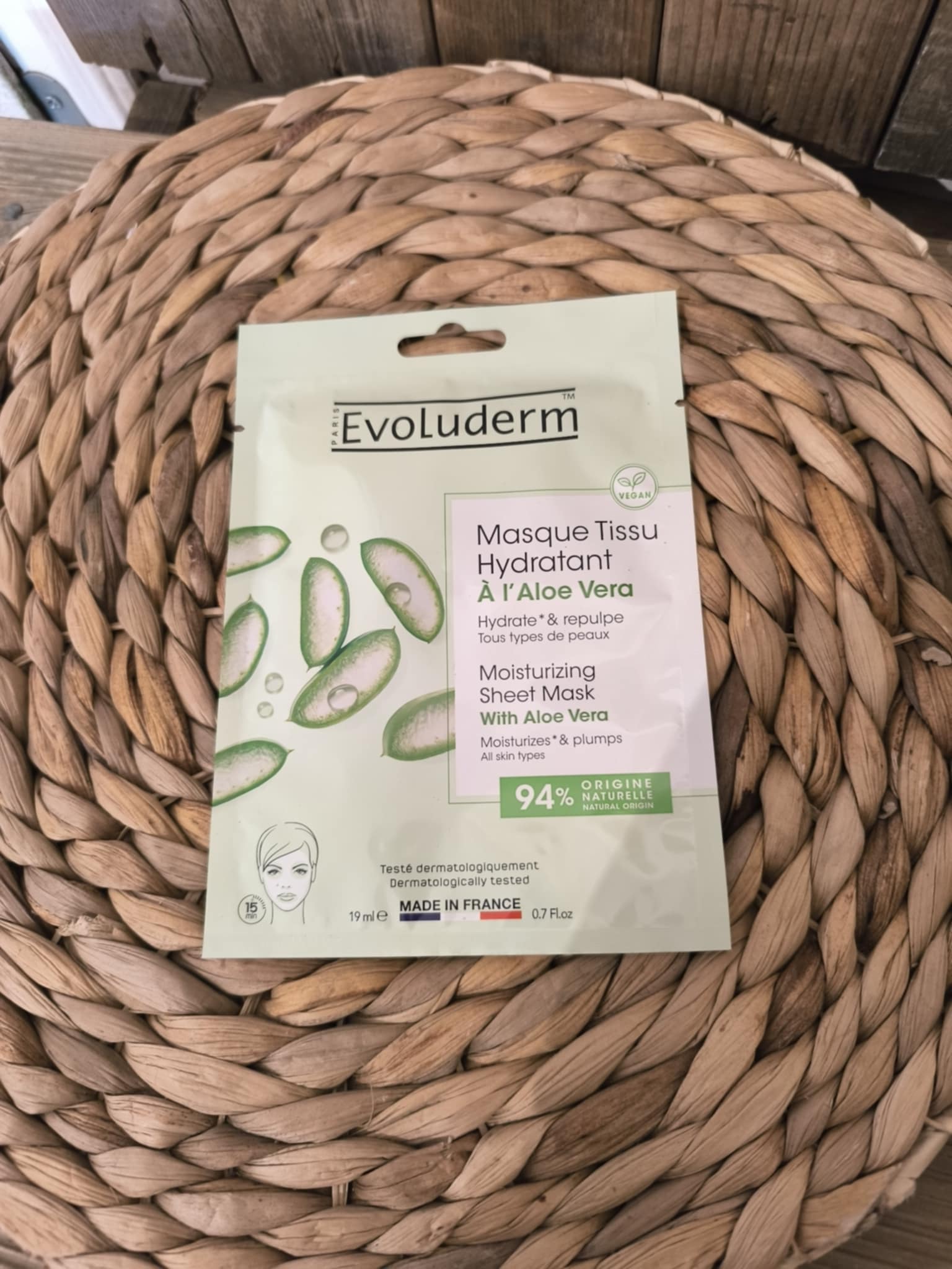 MASQUE TISSU ALOE