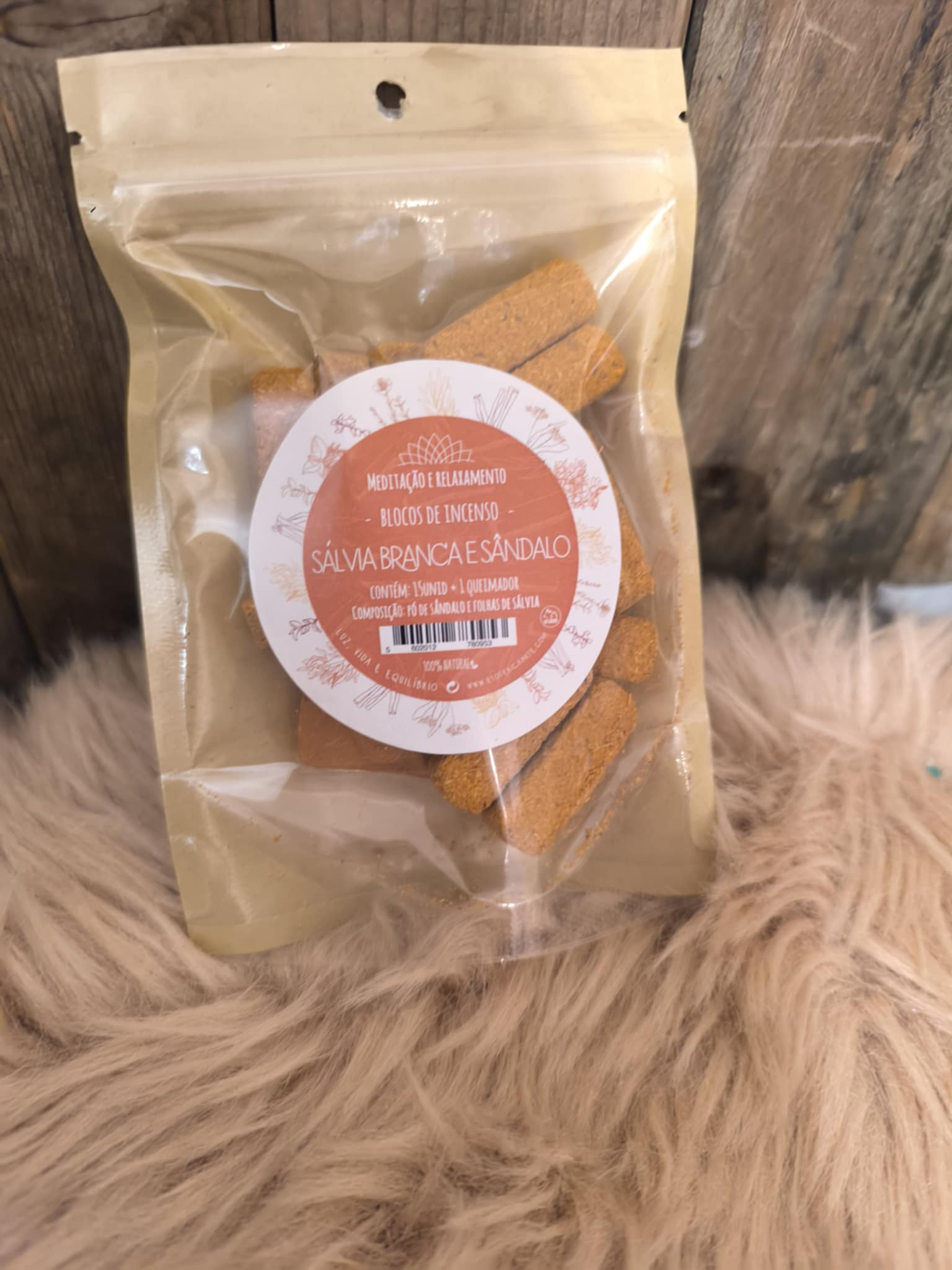 BRIQUE SAUGE BOIS DE SANTAL