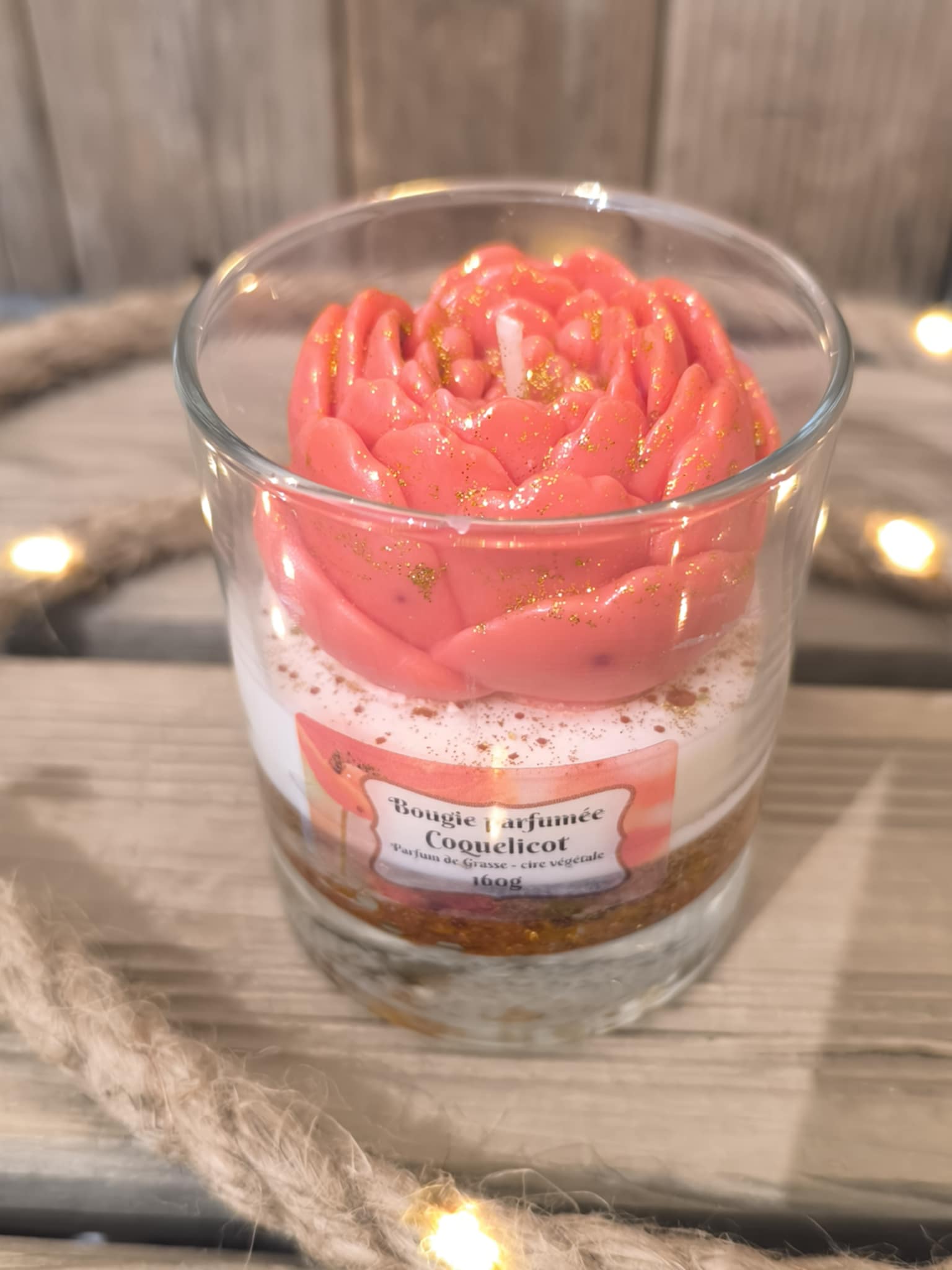 BOUGIE COQUELICOT
