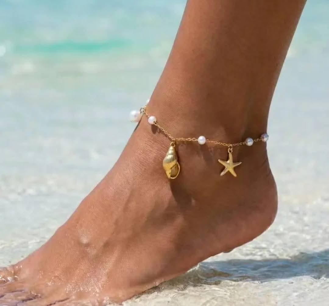 CHAINE COQUILLAGE ETOILE