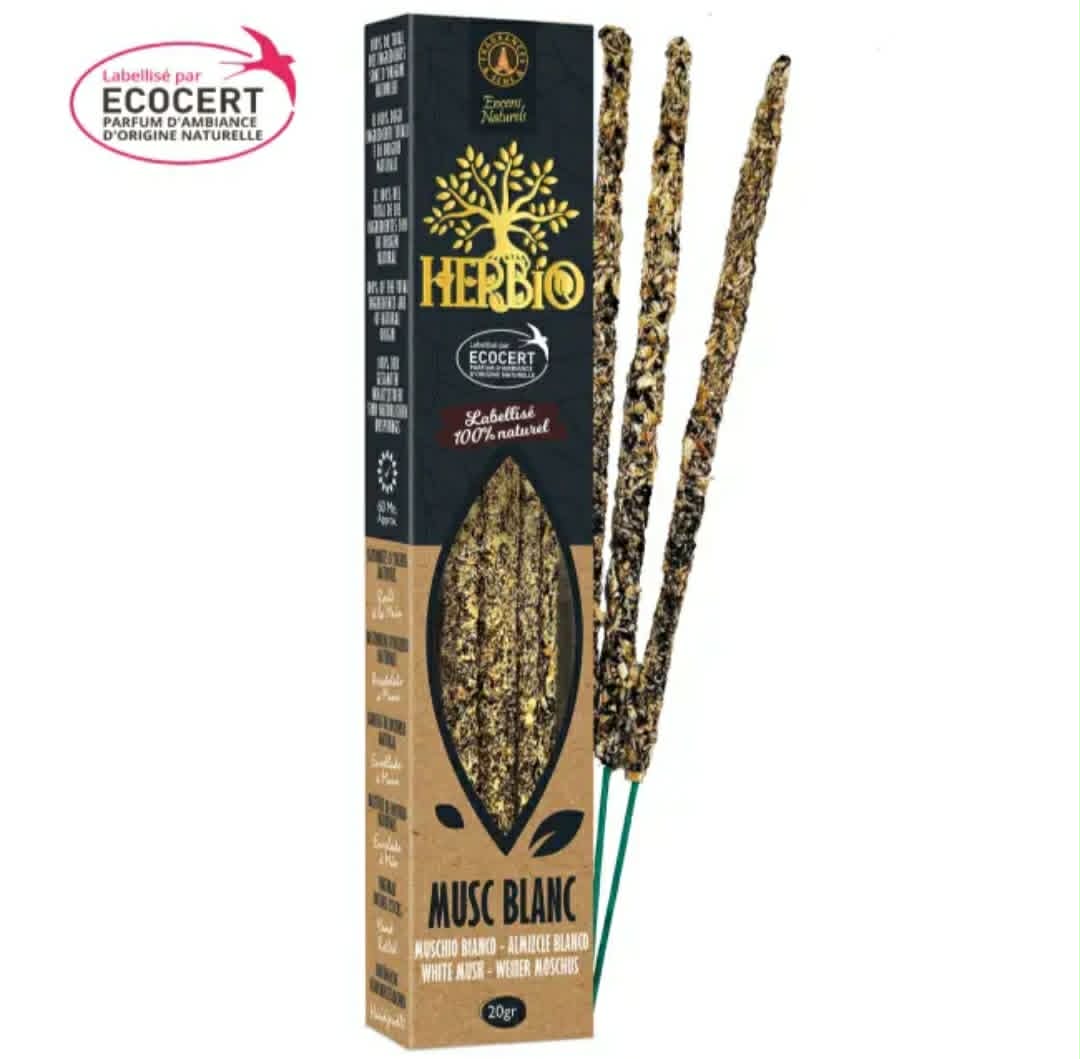 ENCENS MUSC BLANC HERBIO