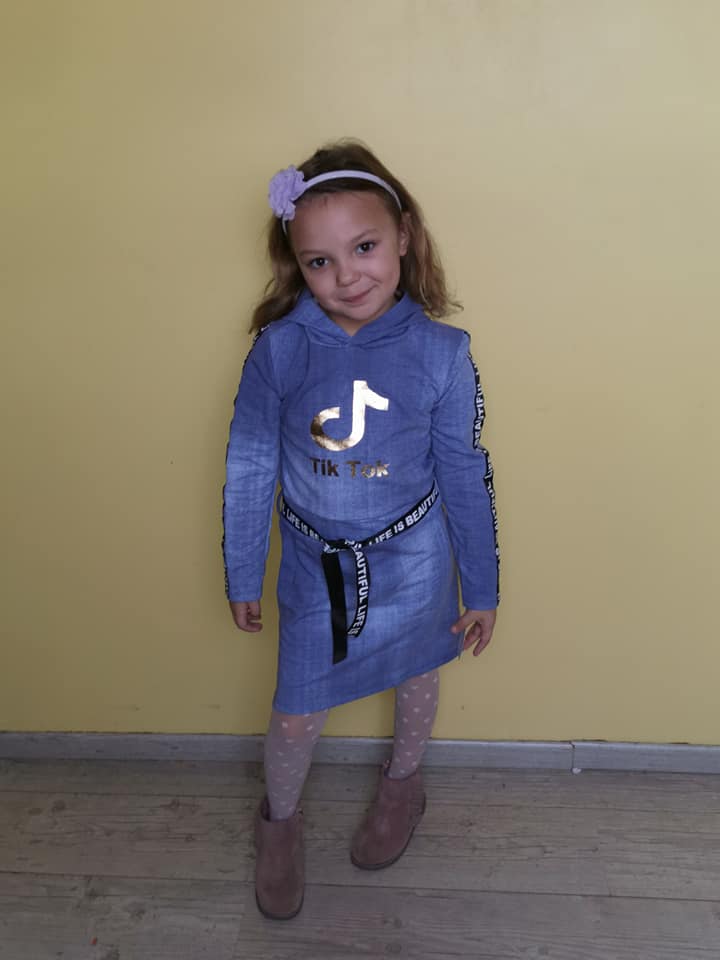 robe tik to bleue 2