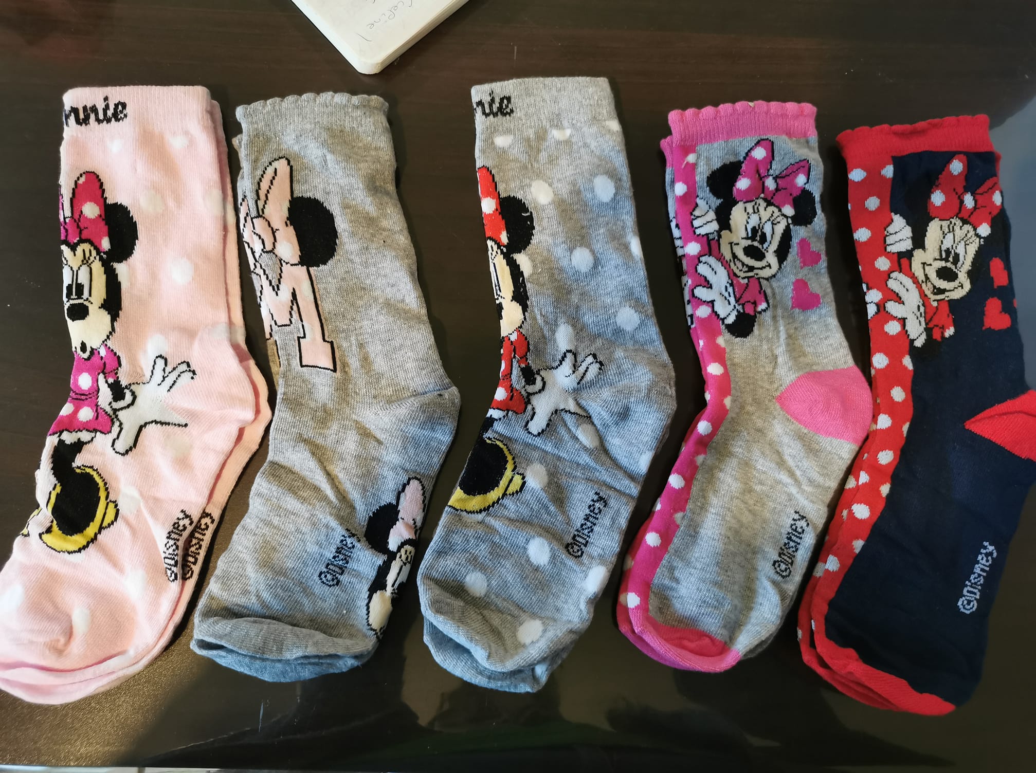 chaussettes minnie
