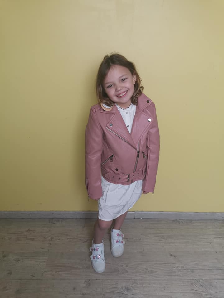 blouson rose yoyo