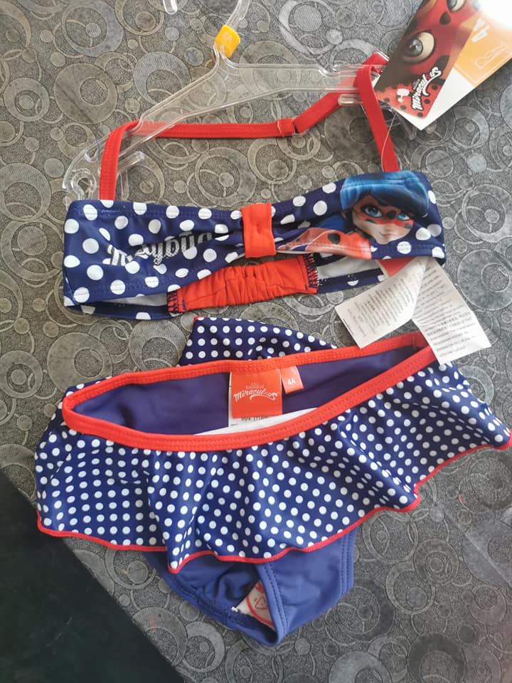 maillot 2 pi mira bleu