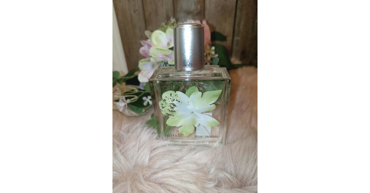 Eau De Parfum Femme 100 Ml - Senteur Pêche-Orchidée, La Bastide Des Arômes Grasse - Neuf, Made In France