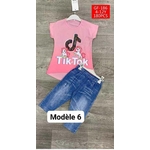 ensemble tik tk licorne rose