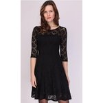 robe noire dentelle 2