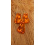CHAT ORANGE A LA VANILLE