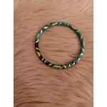 jonc turquoise dore