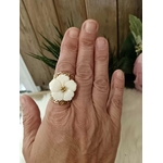 bague fleur large