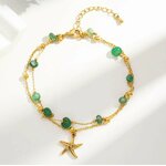 CHAINE ETOILE VERT1