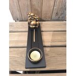 PORTE ENCENS BOUDDHA NOIR DORE 1