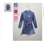 robe tiktok bleue