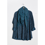 TUNIQUE BLEUE PETROLE