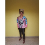 pull skull multicolore