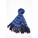 echarpe bleue