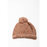 bonnet etoile taupe