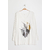 pull plume blanc