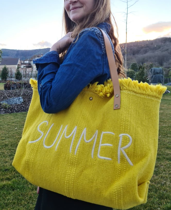 sac summer jaune