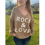 pull beige rock and love ava