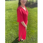 Robe longue Fuchsia Mina