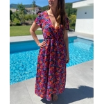 Robe longue fleuri joli dos Paloma.3