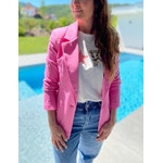 Blazer en coton rose bonbon Valentin.2