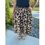 Jupe midi imprimé léopard taille élastique Esmée.6