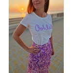 Tshirt Oohlala en coton Lilas