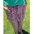 Pantalon fluide fleurie rose et vert Raphael.2