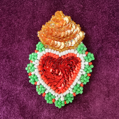 broche-vert-rouge